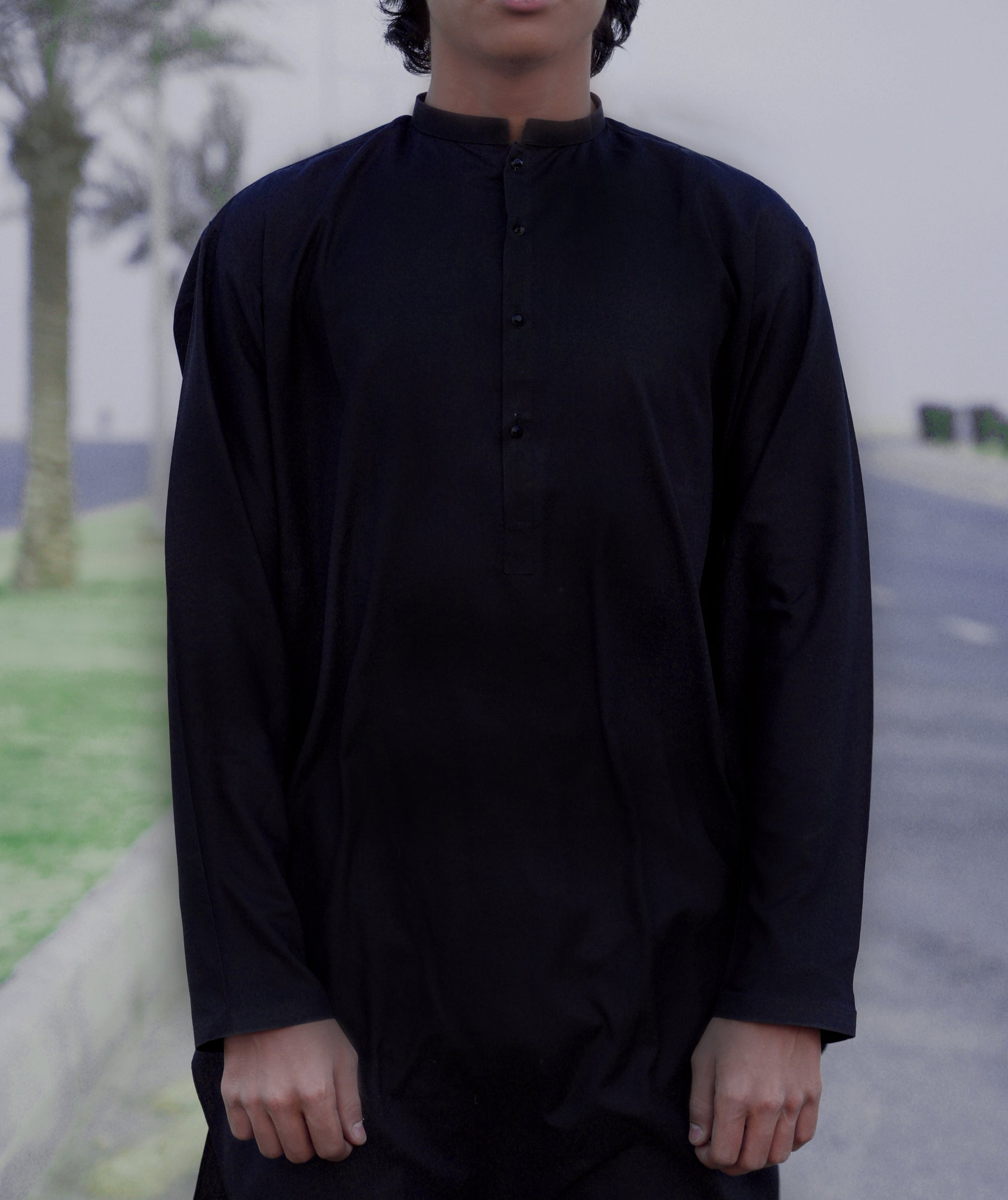 Black Fit Kurta Pajama