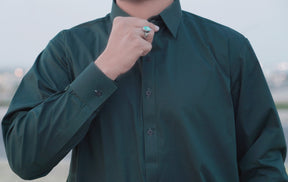 Relaxed Kai Green Kurta Salwar